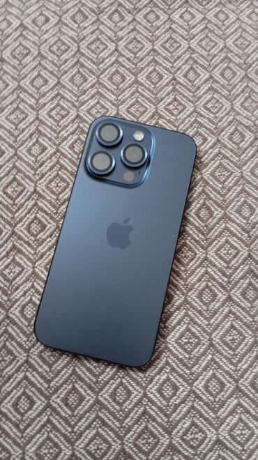 Apple iPhone: IPhone 15 Pro, 128 GB, Blue Titanium