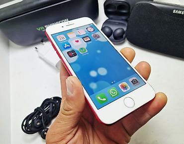 Apple iPhone: IPhone 7, Б/у, 128 ГБ, Красный, Зарядное устройство, 100 % — 18