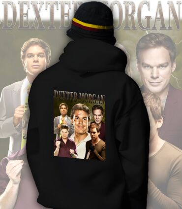 Svitşotlar: Dexter Morgan Retro Hoodie Celebrities kolleksiyamızın yeni üzvü 📢 👕