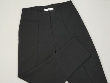 czarne jeansy reserved: Spodnie materiałowe, Reserved, XS (EU 34), stan - Dobry