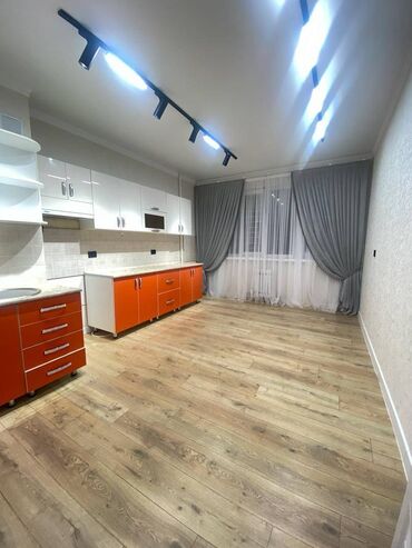 микрорайон тунгуч бишкек: 2 комнаты, 67 м², Элитка, 8 этаж, Евроремонт