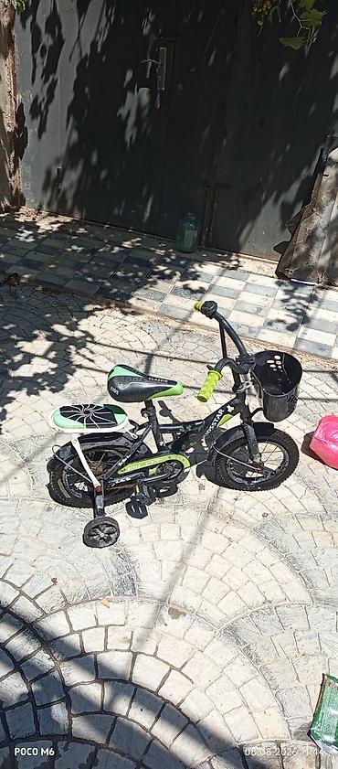 İşlənmiş Dörd təkərli Uşaq velosipedi 12", sürətlərin sayı: 10, Ödənişli çatdırılma, Ünvandan götürmə