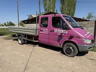 мото бокс: Mercedes-Benz Sprinter с бортовой платформой (двойная кабина) — 7