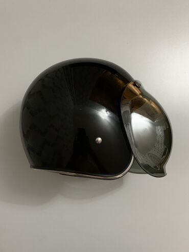 шлем для мото: Шлем Bitwell Bonanza - Черный глянец Мотошлем открытого типа с