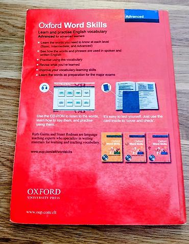oxford word skills basic: Məhsul: Oxford Word Skills – Advanced (Ruth Gairns & Stuart — 2