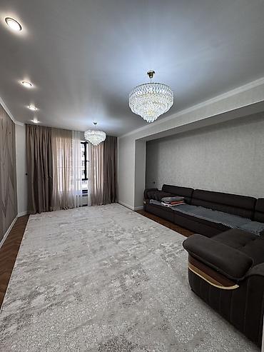 красивая квартира: 2 комнаты, 76 м², Кок-Жар мкр Элитка, 10 этаж, Дизайнерский ремонт — 4