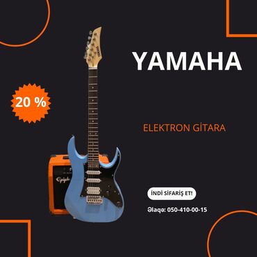 гитара купить баку: Yamaha elektron gitara