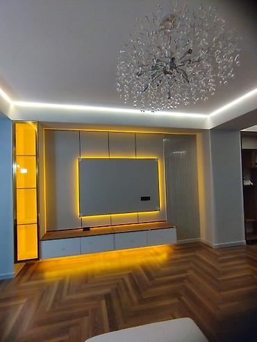 televizor dekoru alcipan: Siyirməli, Polkalı, MDF, Zəmanətsiz, Kredit yoxdur — 1