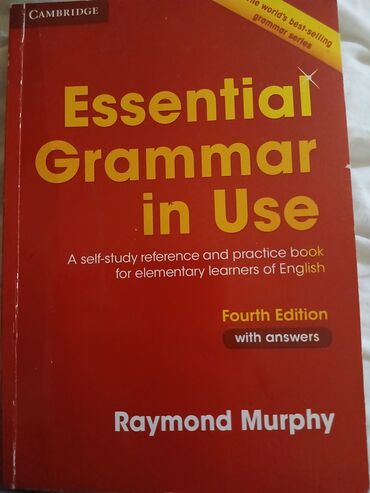 Essential Grammar in Use kitabidi tep tezedi uzu 1 defe acilib cirigi