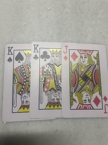 Ciddi Alıcılara endirim var! Məhsul: LUCKY 100% plastik oyun kartları