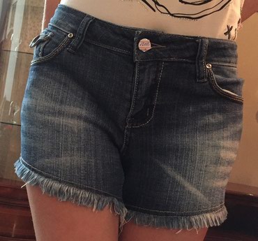 женские джинсовые шорты омбре: Юбка-шорты