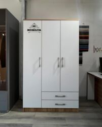 Dolablar: Yeni, 3 qapılı Düz dolab, Qarderob, paltar dolabı, Azərbaycan — 3