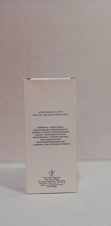 Parfemi: CALVIN KLEIN CK ONE GOLD EDT100ML TSTR | Calvin Klein CK One Gold — 6