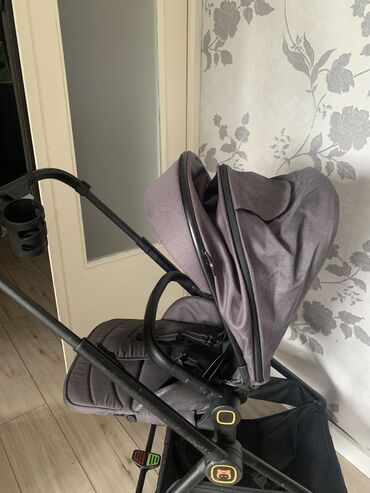 Коляски: Коляска, цвет - Черный, Б/у — 13