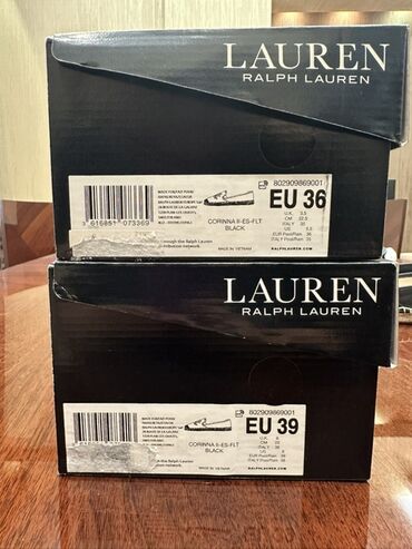 Makasin və loferlər: Ölçü: 39, rəng - Qara, Yeni — 10