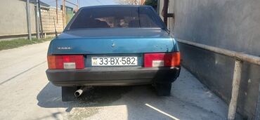 ваза стеклянная прозрачная высокая без узора: LADA Samara (VAZ 21099) sedan - Kuzov: 4 qapılı sedan, tünd mavi rəng