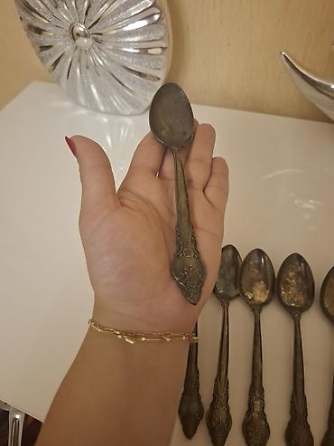 qedimi sufre: Qədim qaşıqlar 6 eded mexilor — 3