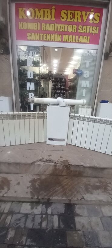 kondisioner işlənmiş: 1 ədəd kombi termet 24 kv işlənib heç bir xətası yoxdur polşa