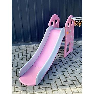 Sve za dečije igralište: 🥳 Tobogan 2u1 🥳 👉Izdržljiv 👉Sklopiv 🔶DIMENZIJE:180X76X98 ▫️Tobogan — 11