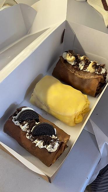 Съедобные букеты: Креп-роллы Crepe Poll Японские блинные роллы,сладкие нежные и — 19