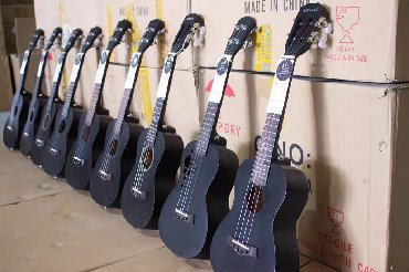 класическая гитара: Мир чёрных гавайских гитар, укулеле концерт 23, 4 нейлон