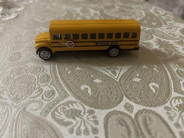 Игрушечные поезда: Americano Oyuncaq “School Bus” mikroavtobusu - Material: metal gövdə — 2