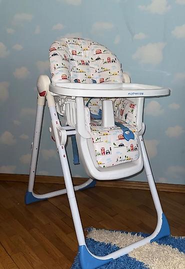 Yemək masaları, oturacaqları: Mothercare uşaq yemək stulu. oz giymeti 110 manatdi, bir usaq ucun — 1
