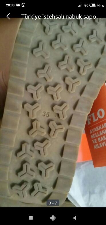 Botinka və botilyonlar: FLO, Ölçü: 35, rəng - Boz, Yeni — 8