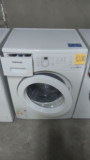 продам стиралку бу: Стиральная машина Samsung, Б/у, Автомат, До 6 кг, Компактная