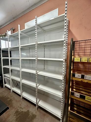 Оборудование для бизнеса: Металлические стеллажи для магазина/склада - Конструкция: модульные — 4