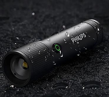 type c: Фонарь Philips SFL2185 — компактный аккумуляторный ручной фонарь для — 2