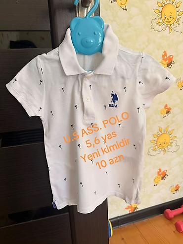 polo köynək: Köynək, Uniseks, 5 - 6 yaş, U.S. Polo Assn — 1