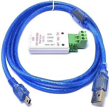 USB-CAN Dönüşdürücü - CAN-BUS xəttlərini USB vasitəsilə kompüterə