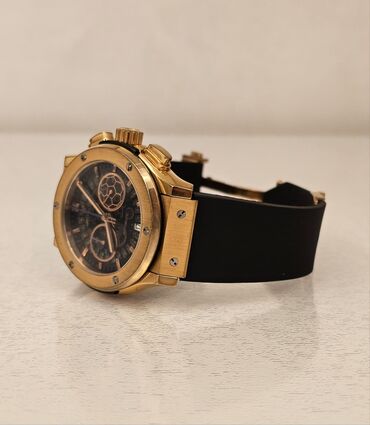 хочу купить часы: Qol saatı, Hublot, rəng - Qızılı
