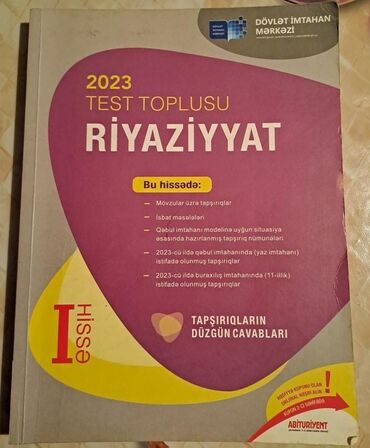 yeni il senliyi biletleri 2023: Riyaziyyat toplu (I hissə)2023 il