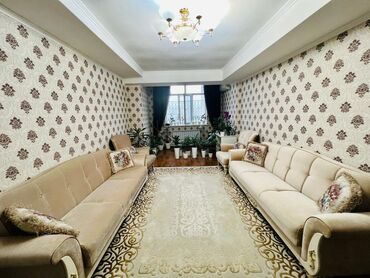 дешевые квартиры в оше: 3 бөлмө, 90 кв. м, Элитка, 7 кабат, Евроремонт