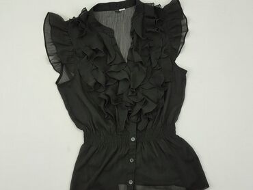 czarne bluzki bez rękawów: Blouse, 2XS (EU 32), condition - Perfect