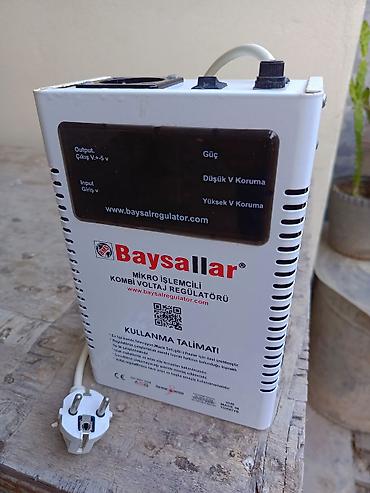 baysallar: İşlənmiş, Ev üçün, 1 faza, Gərginliy stabilizatoru, 220 V, Ünvandan götürmə, Ödənişli çatdırılma, Kredit yoxdur — 2