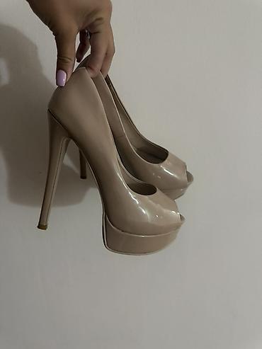 louboutin: Туфли-на высокой шпильке с открытым мыском размер 36-37 - Цвет — 5