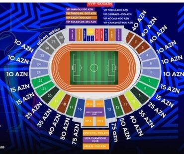 что такое şahdağ i̇stirahət evi nabran: UEFA Çempionlar Liqası matçı üçün Qarabag Celsi .19 ve 20 ci sektor