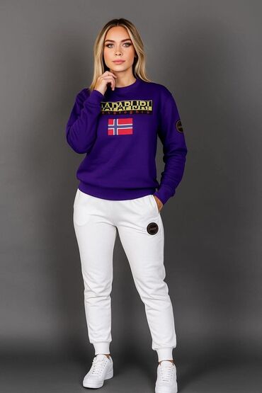 Gornji i donji deo: Komplet trenerka – udobna, moderna i izrađena od kvalitetnog pamuka — 16