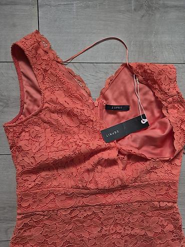 ženski: ESPRIT ženska haljina – koralno roze, čipkana - Brend: ESPRIT — 3