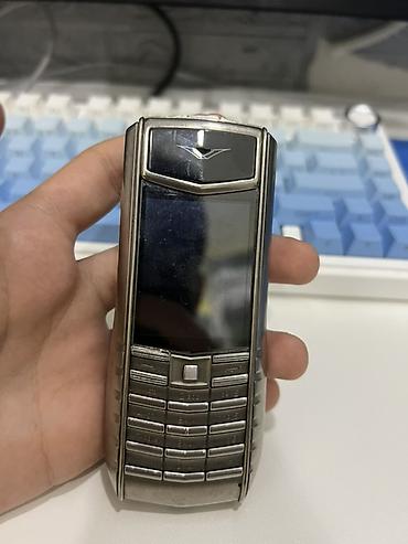 vertu ascent ti: Vertu rəng - Gümüşü, Düyməli — 1