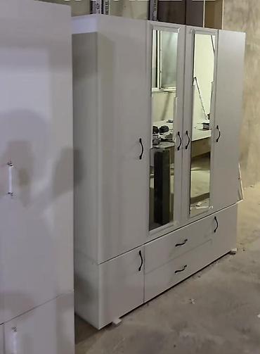 Ev üçün mebel: Məhsul: Geniş həcmli paltar dolabı - Model: 5 qapılı, alt hissədə 2 — 5