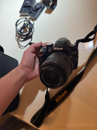 rəqəmsal fotokameralar: Nikon D3200 DSLR fotoaparat dəsti - Fotoaparat: Nikon D3200 (DX — 2