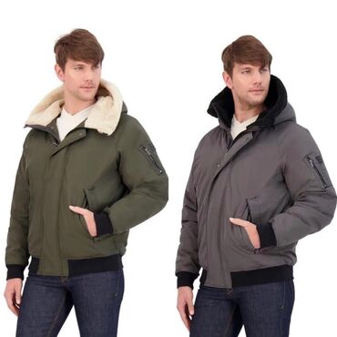 утепленные кожаные куртки: Куртка M (EU 38), L (EU 40), XL (EU 42)