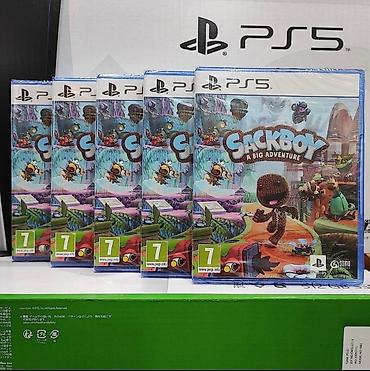 Video oyunlar və konsollar: Məhsul: PS5 oyun diski — Sackboy: A Big Adventure Xüsusiyyətlər: - — 1