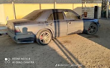 lalafo masin satisi mercedes: Mercedes-Benz sedan – satılır - Korpus: klassik W124 gövdə, tünd mavi — 7