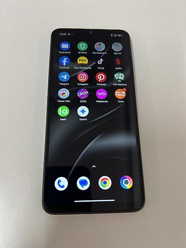 redmi note 13s: Poco C65, Б/у, 256 ГБ, цвет - Черный, 2 SIM, eSIM — 2