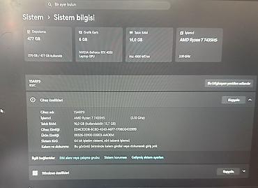 lenovo ideapad s: Lenovo LOQ 15ARH9 oyun və yaradıcı işlər üçün güclü noutbuk. Əsas — 2